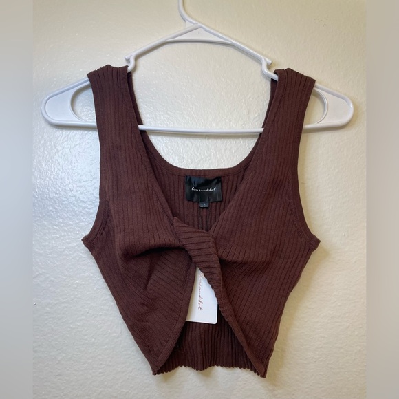 Line & Dot NWT Women’s Brown Celia Set Skirt and Top Size L‎ - Picture 4 of 16